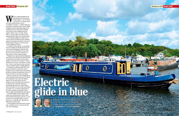 Extract from Canal Boat magazine, February 2011